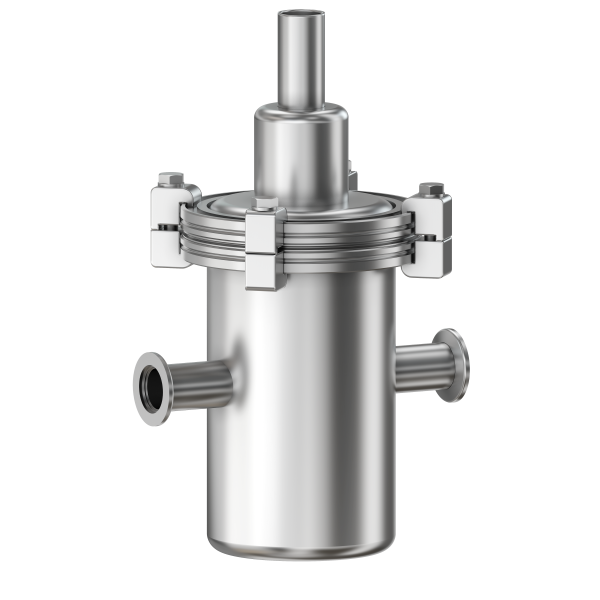 Liquid Nitrogen (LN2) In-line Trap | Pfeiffer Vacuum